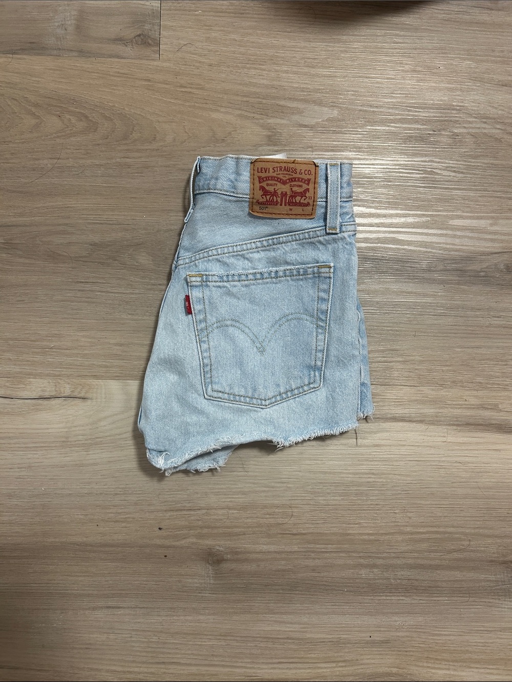 Levi's Blue Denim shorts